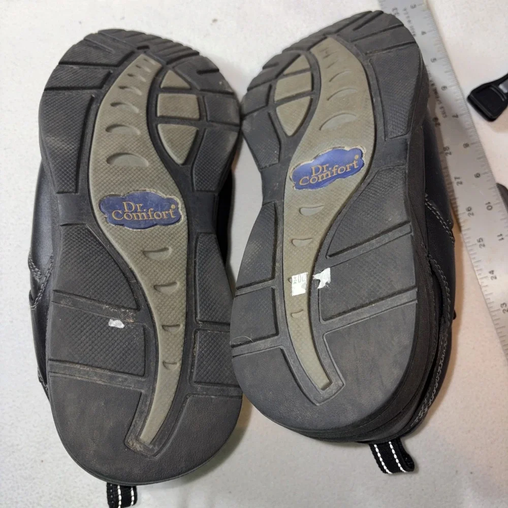 Dr Comfort Ranger Hiking Boots Back Leather Men's Size 12M STK 9410